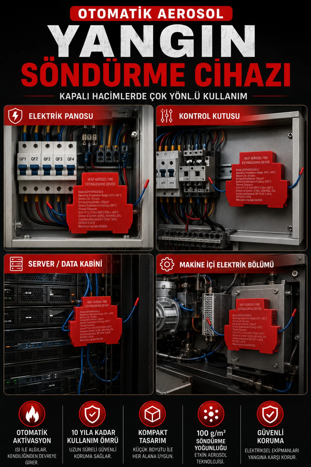 Cihazın üç adımda çalışma şekli
